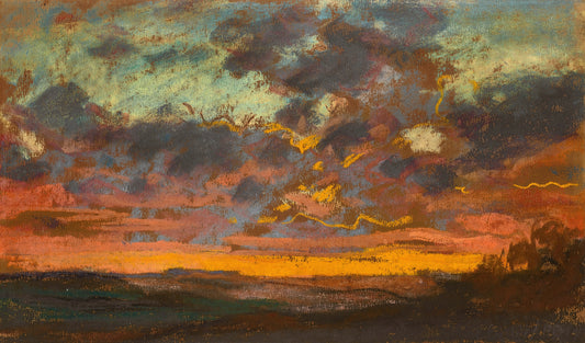 Coucher De Soleil, 1868