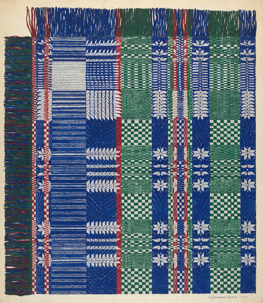 Coverlet, 1937