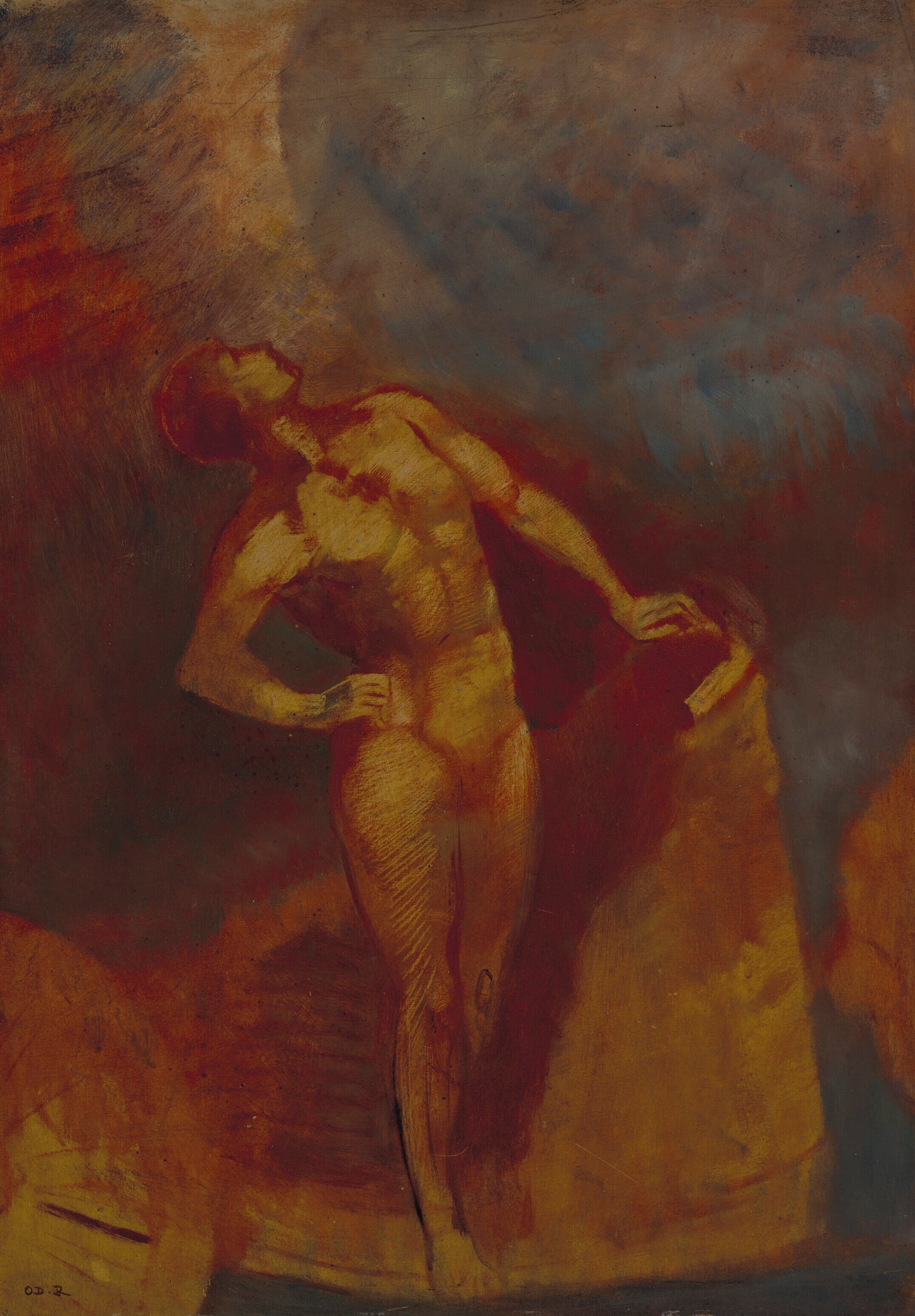 Esquisse pour ‘Le Char d’Apollon’