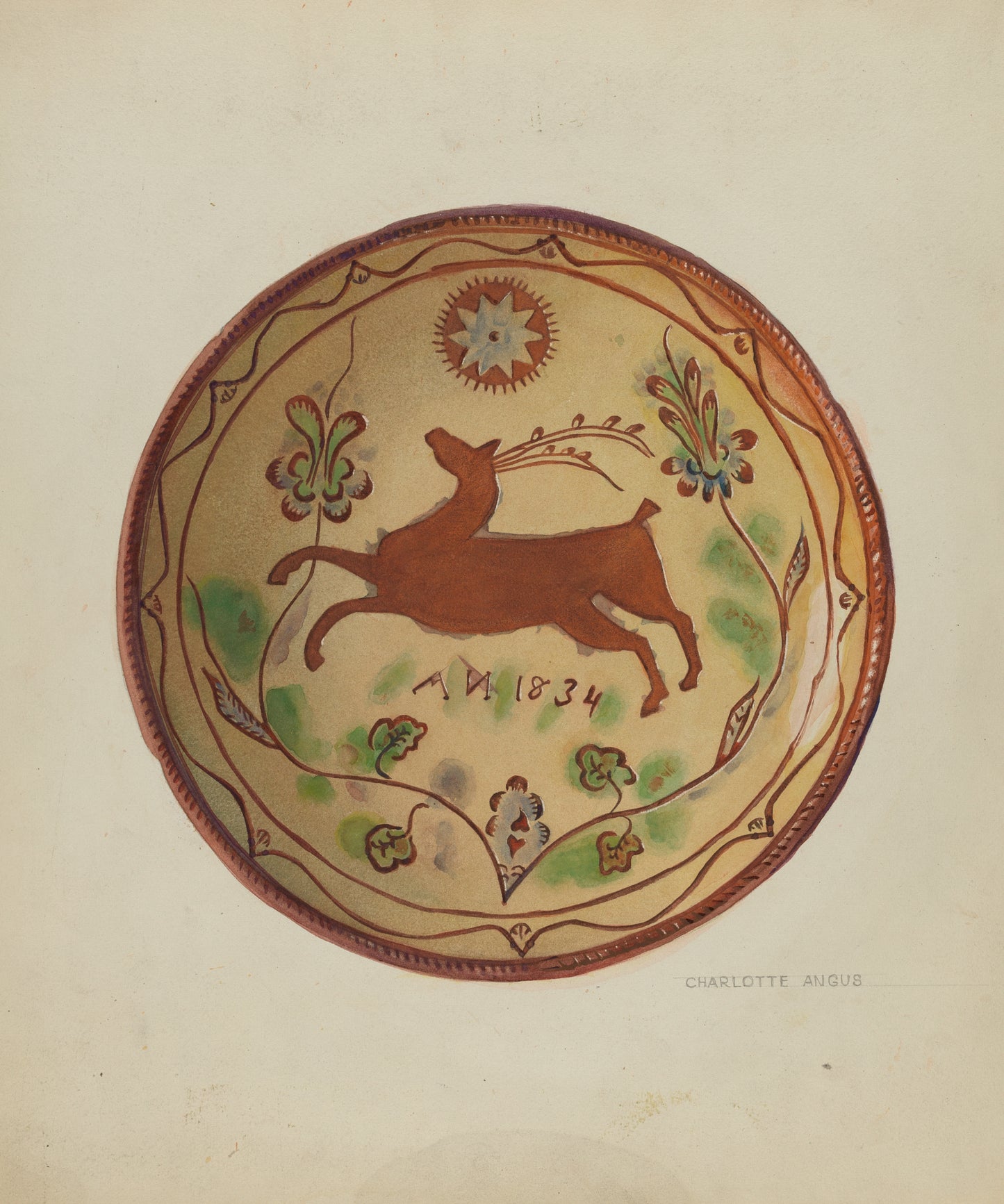 Pie Plate Two, 1936