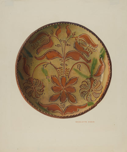 Pie Plate Three, 1936