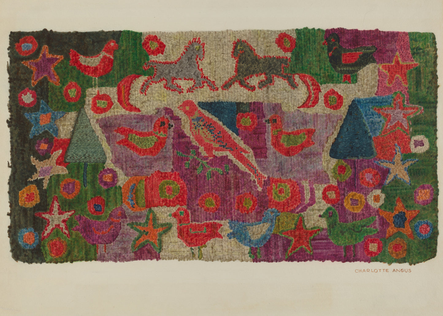 Hooked Rug, 1940