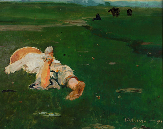 Shepherd Girl in a Meadow, 1891