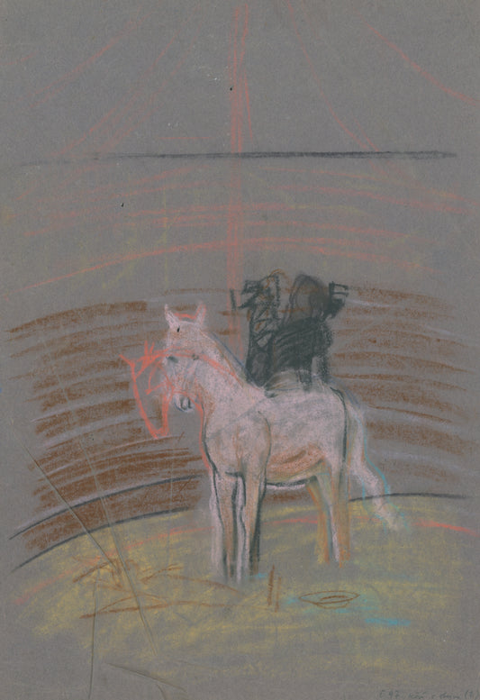 Sketch of a Horse in a Ring, 1940